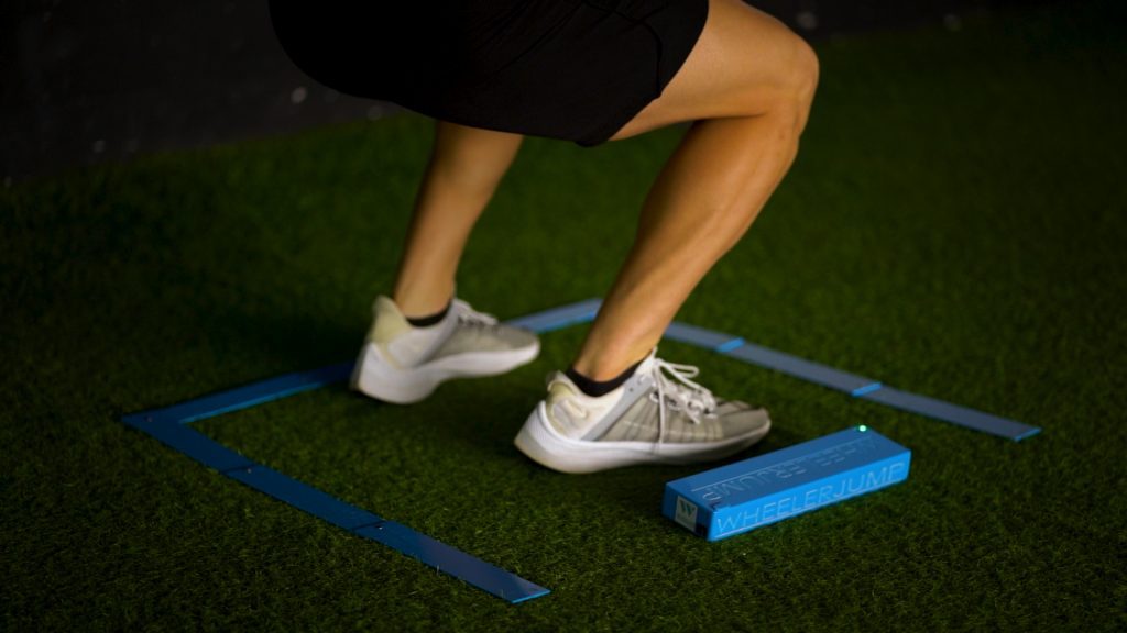 Athlete using Wheeler Jump