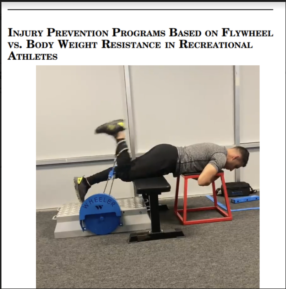 Article with Coach and Wheeler Equipment